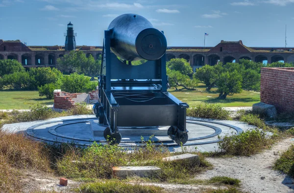 Canon à Fort Jefferson, Floride — Photo