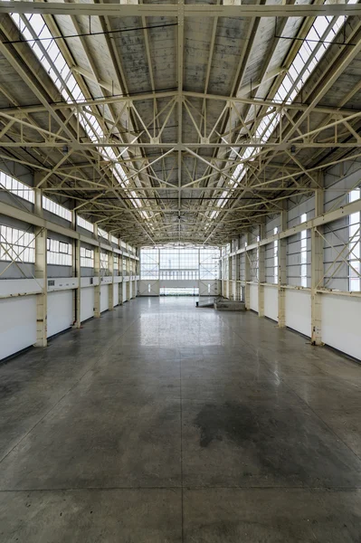 Newly Constructed Empty Warehouse Floor