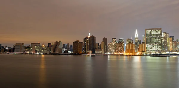 Manhattan oscuro tras el huracán Sandy —  Fotos de Stock