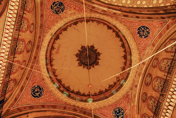 Interior de la mezquita azul —  Fotos de Stock