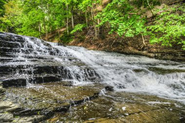 cascadilla falls, finger gölleri, ny