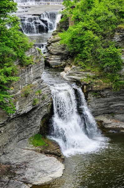 Triphammer falls, ithaca, NewYork — Stockfoto