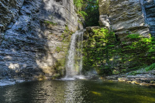 Eagle Cliff Falls, Finger Lakes, NY — Stock Photo, Image
