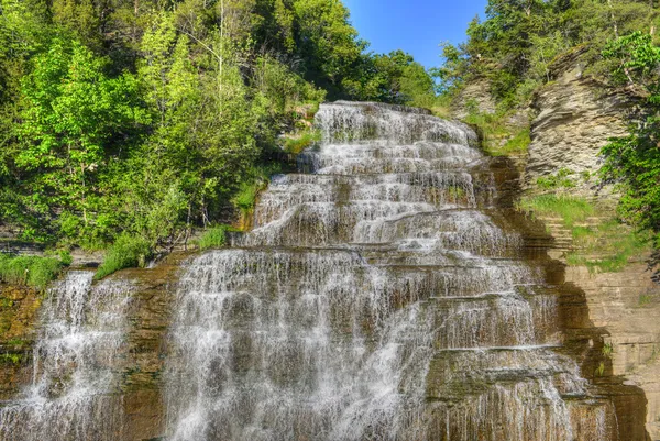 Hector Falls, Finger Lakes, Nova Iorque — Fotografia de Stock