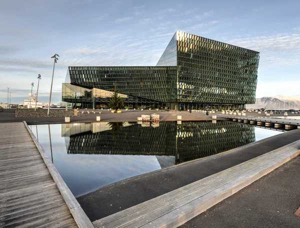 Sala koncertowa Harpa — Zdjęcie stockowe