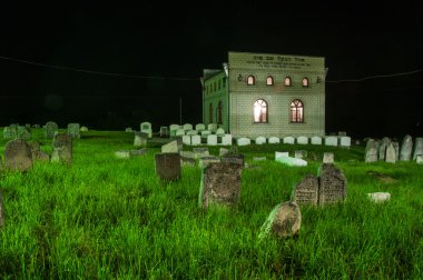 Graveyard of Baal Shem Tov' clipart