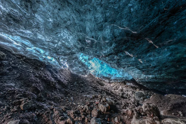 Grotte de glace, Vatnajokull, Sud de l'Islande — Photo