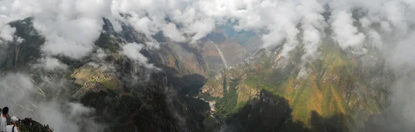 Panorama över machu pichu — Stockfoto