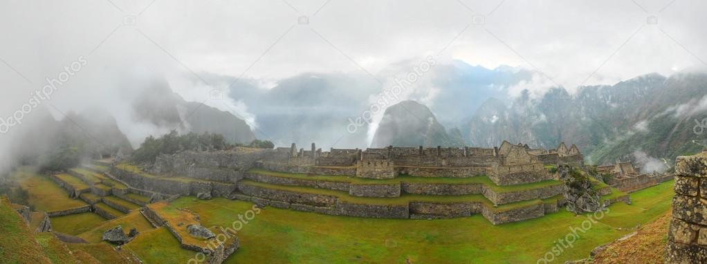 Panorama of Machu Pichu