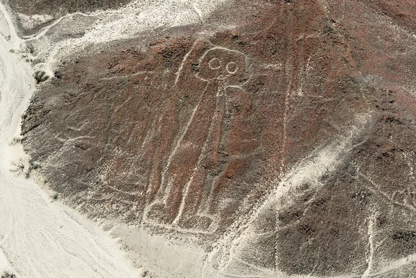 Nazca Lines Astronaut — Stock fotografie