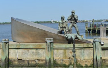 new York'ta Amerikan tüccar denizcileri Anıtı