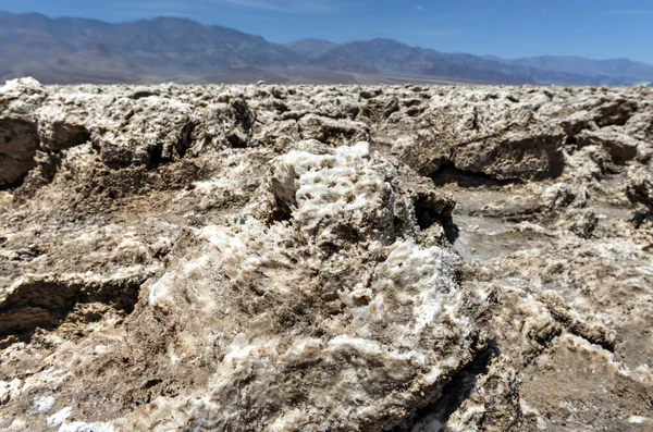 Campo de golf del diablo, Valle de la Muerte — Foto de Stock