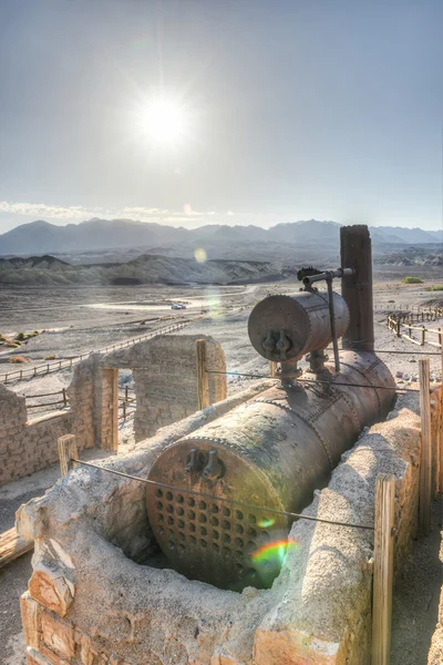 Harmony Borax Works, Death Valley — Stock Photo, Image
