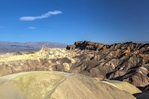 Zabriskie Point Death Valleyn kansallispuistossa, Kaliforniassa — kuvapankkivalokuva