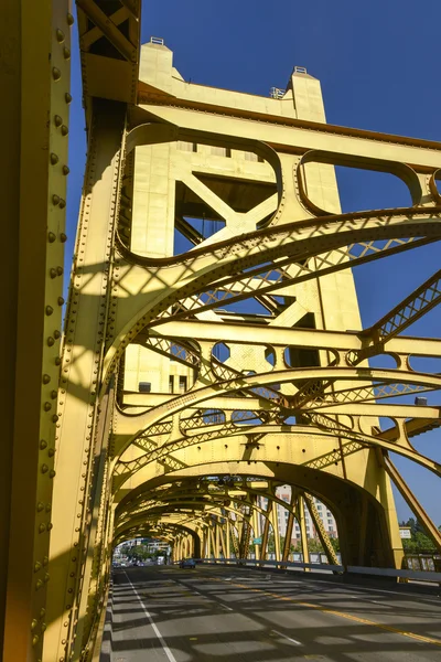 Torre di ponte, sacramento, california — Foto Stock