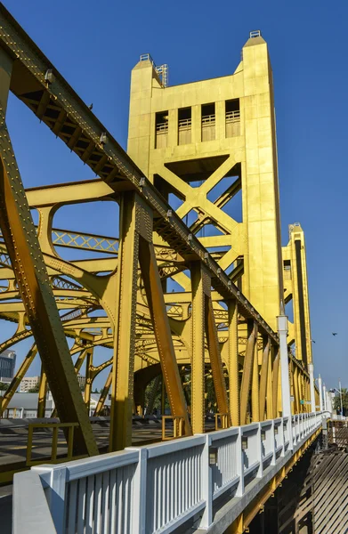 Wieża mostu, sacramento, california — Zdjęcie stockowe