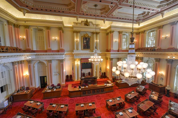 California Senate Chamber — Stock Photo, Image