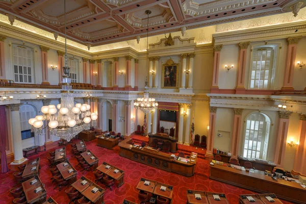 California Senate Chamber — Stock Photo, Image