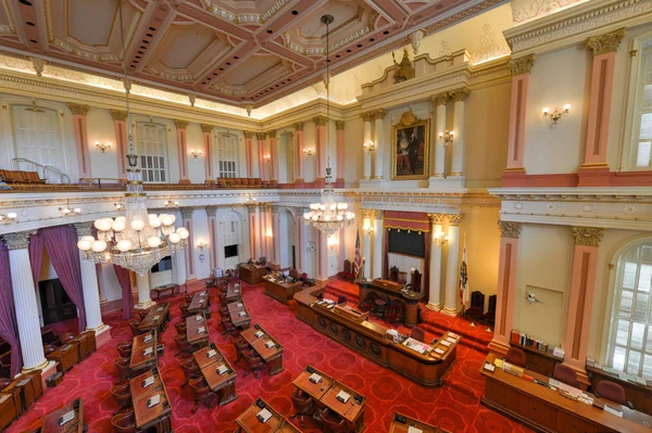 Каліфорнія Сенат палати — стокове фото