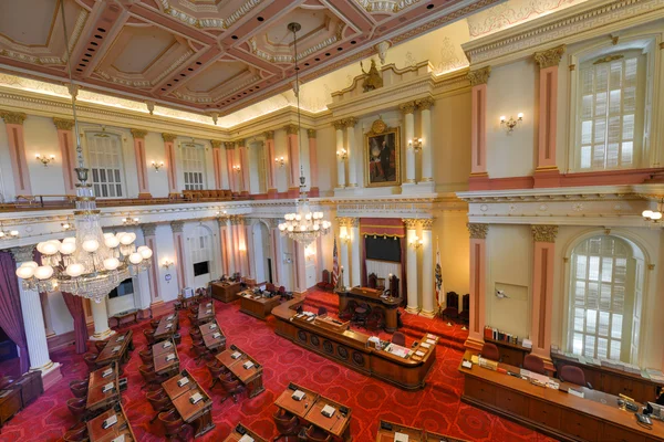 California Senate Chamber — Stock Photo, Image