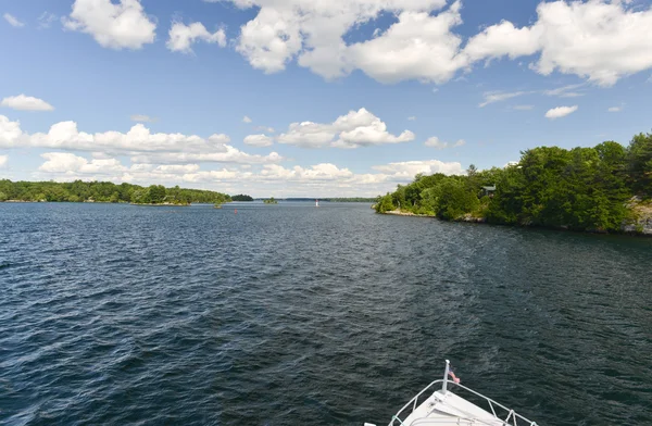 Blick auf die tausend Inseln — Stockfoto