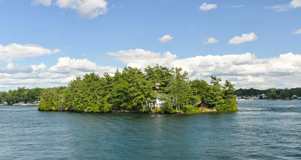 Huis op de thousand islands — Stockfoto