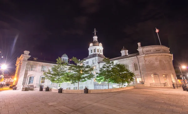 Kingston City Hall, Ontário à noite — Fotografia de Stock