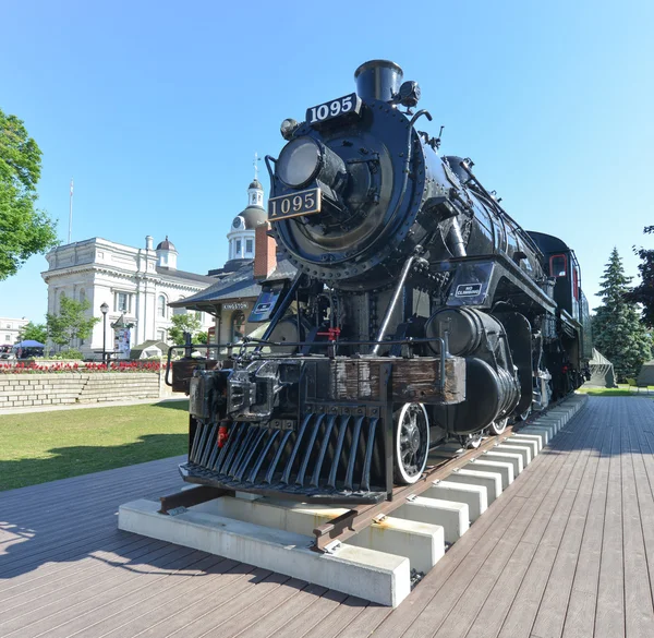 Geest van sir john locomotief, kingston, op — Zdjęcie stockowe