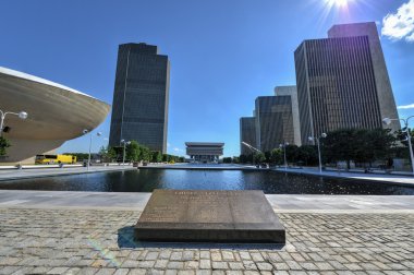 Empire State Plaza in Albany, New York clipart