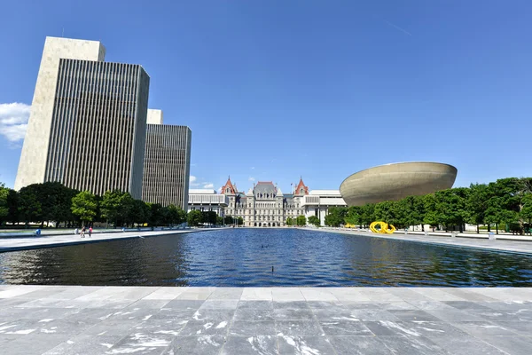 Rijk staat plaza in albany, new york — Stockfoto