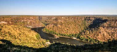 Zambezi Nehir gorge