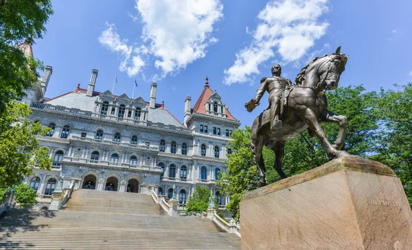 New york state capitol gebouw, albany — Stockfoto