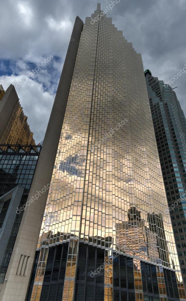 TORONTO,CANADA - JUNE 14, 2014: Royal Bank Operational Headquarters in downtown Toronto. The bank is the largest financial institution in Canada and serves 18 million clients with 80,100 employees