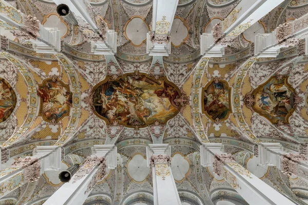 Munique Alemanha Julho 2021 Interior Heilig Geist Kirche Igreja Espírito — Fotografia de Stock