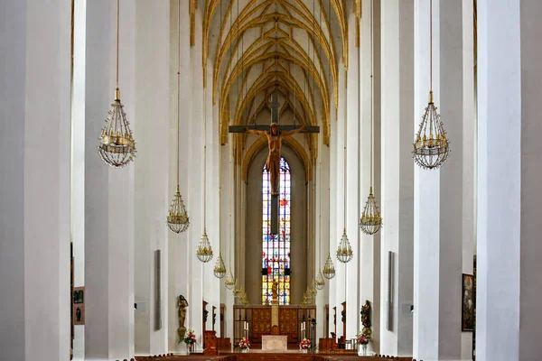 Munique Alemanha Julho 2021 Igreja Nossa Senhora Frauenkirche Munique Baviera — Fotografia de Stock