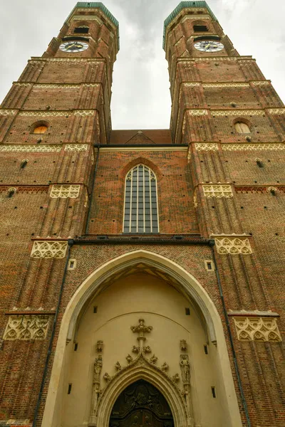 Kerk Van Onze Lieve Vrouw Frauenkirche München Beieren Duitsland — Stockfoto