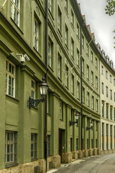 Pohled Podél Ulice Frauenplatz Lady Square Německém Munchu — Stock fotografie