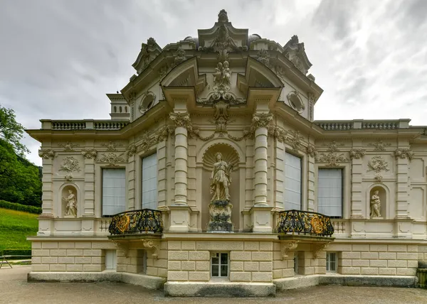 Ettal Alemanha Julho 2021 Palácio Linderhof Baviera Alemanha Dos Castelos — Fotografia de Stock