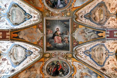 Münih, Almanya - 8 Temmuz 2021: Münih Konağı, 1508-1918 yılları arasında Bavyera Dükü, seçmen ve krallarının yönetim merkezi ve ikametgahı olarak hizmet verdi..