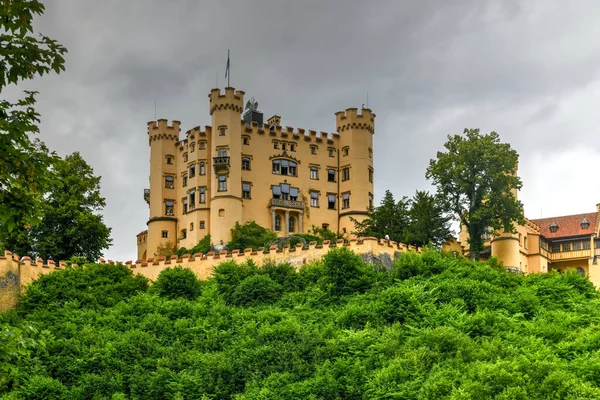 德国施旺高 2021年7月5日 德国巴伐利亚霍亨施万高的霍亨施万高城堡 — 图库照片