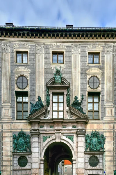 Munich Alemania Julio 2021 Exterior Del Alte Residenz Odeonsplatz Munich — Foto de Stock