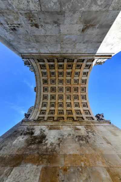 Siegestor Győzelem Kapuja München Németország Eredetileg Szentelt Dicsőség Hadsereg Jelenleg — Stock Fotó