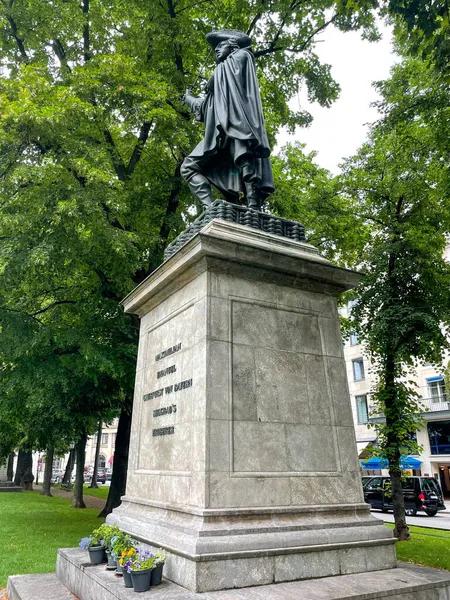 Statua Massimiliano Emanuele Elettore Baviera Monaco Baviera Alta Baviera Baviera — Foto Stock
