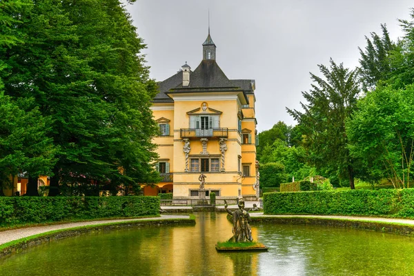 Hellbrunn Palace Uma Antiga Villa Barroca Tamanho Palaciano Perto Morzg — Fotografia de Stock