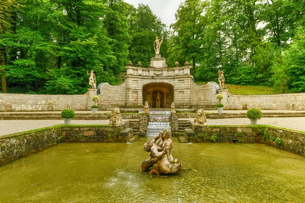 Vienna Austria Jul 2021 Hellbrunn Palace Early Baroque Villa Palatial — Stock Photo, Image