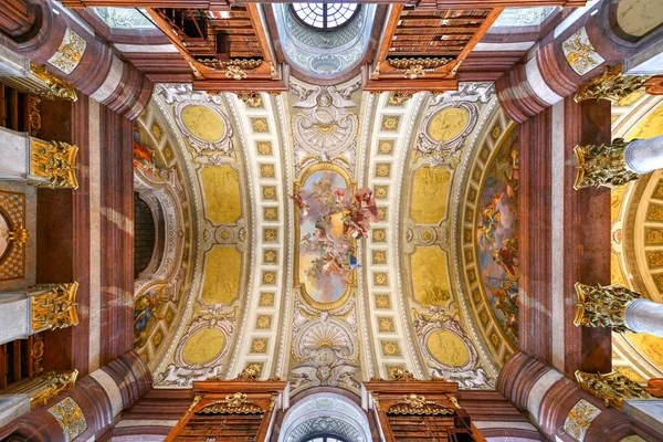 Österreich Wien Juli 2021 Der Prunksaal Zentrum Der Alten Kaiserbibliothek — Stockfoto