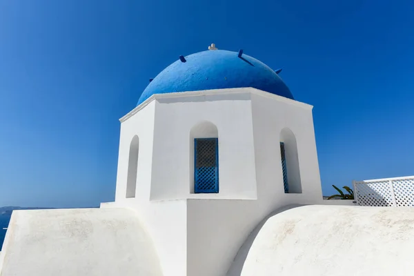 Saint Spyridon Holy Orthodox Church Greek Island Santorini — Stock Photo, Image