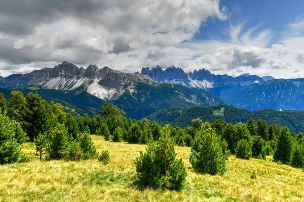 Landscape Dolomites View Aferer Geisler Mountains Italy —  Fotos de Stock