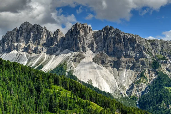 Landscape Dolomites View Aferer Geisler Mountains Italy —  Fotos de Stock