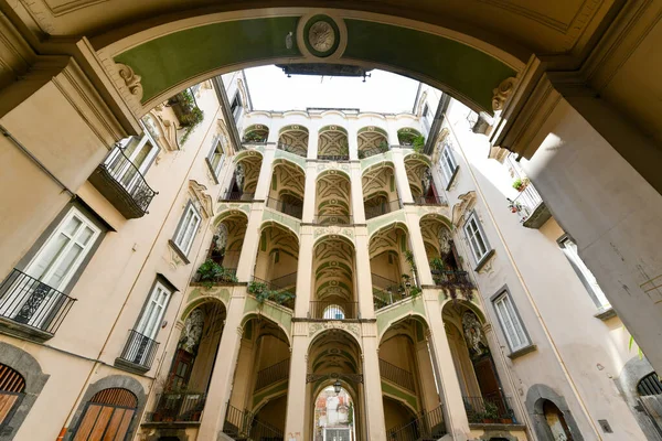 Naples Italy Aug 2021 Spanish Palazzo Known Palazzo Dello Spagnolom — Stockfoto